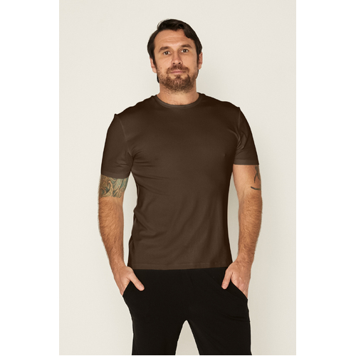 Bamboo Men's T-Shirt - Cocoa