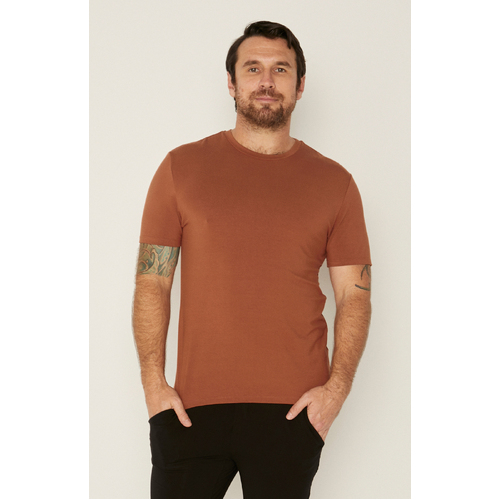 Bamboo Men's T-Shirt - Rust