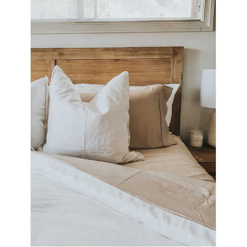 Bamboo Fitted Sheet - Macadamia - King