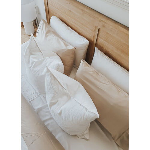 Bamboo Pillow Slip Set - Macadamia