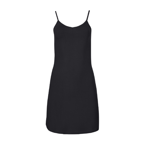 Ultra Fitted Slip Dress - Black