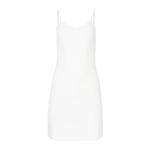 Ultra Fitted Slip Dress - Cream