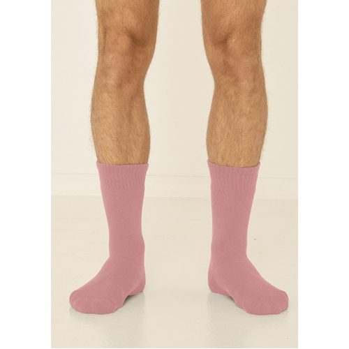 Bamboo Thick Socks - Pink Clay