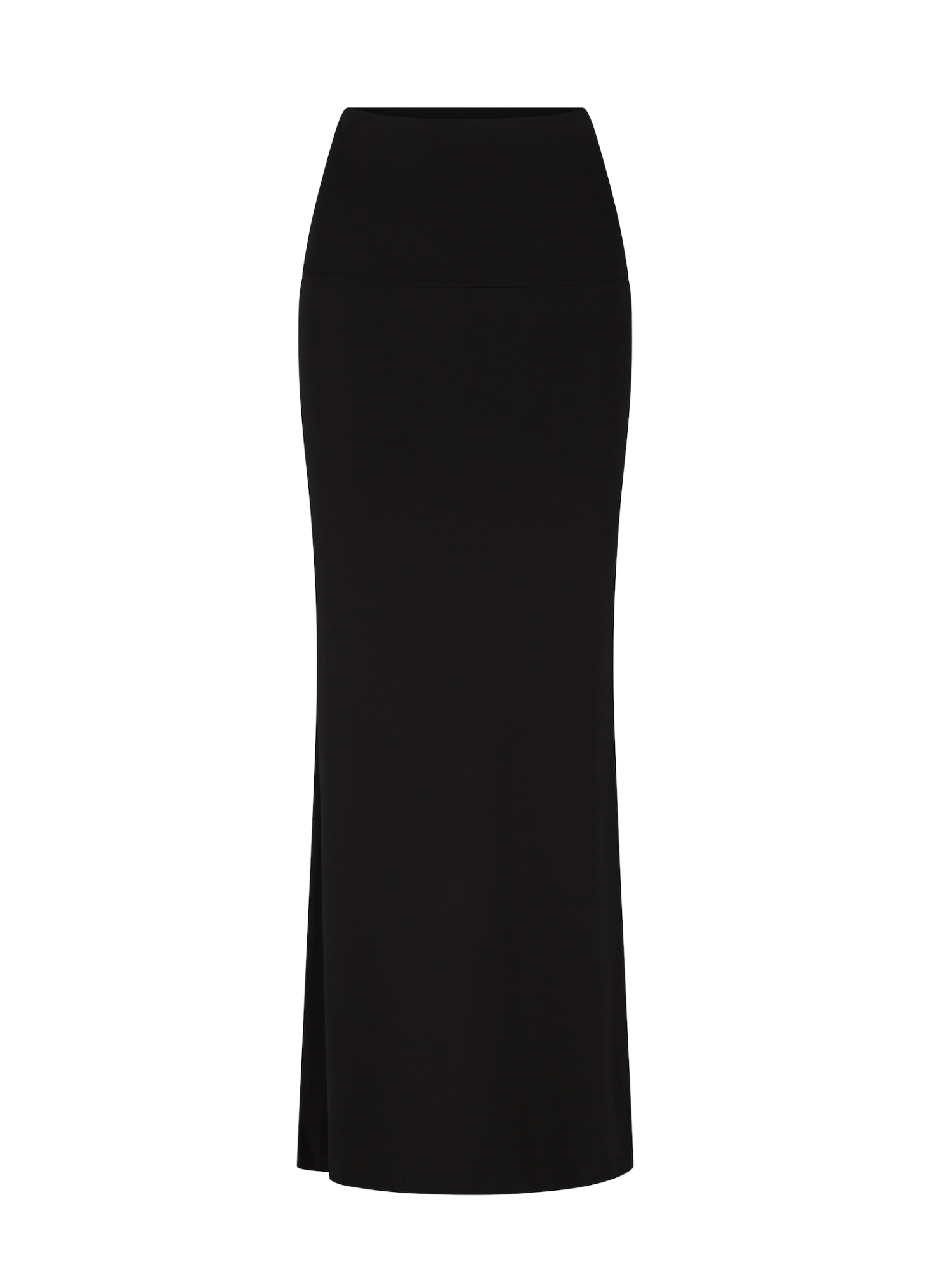 Black bamboo maxi tube pencil skirt, bamboo womens clothing