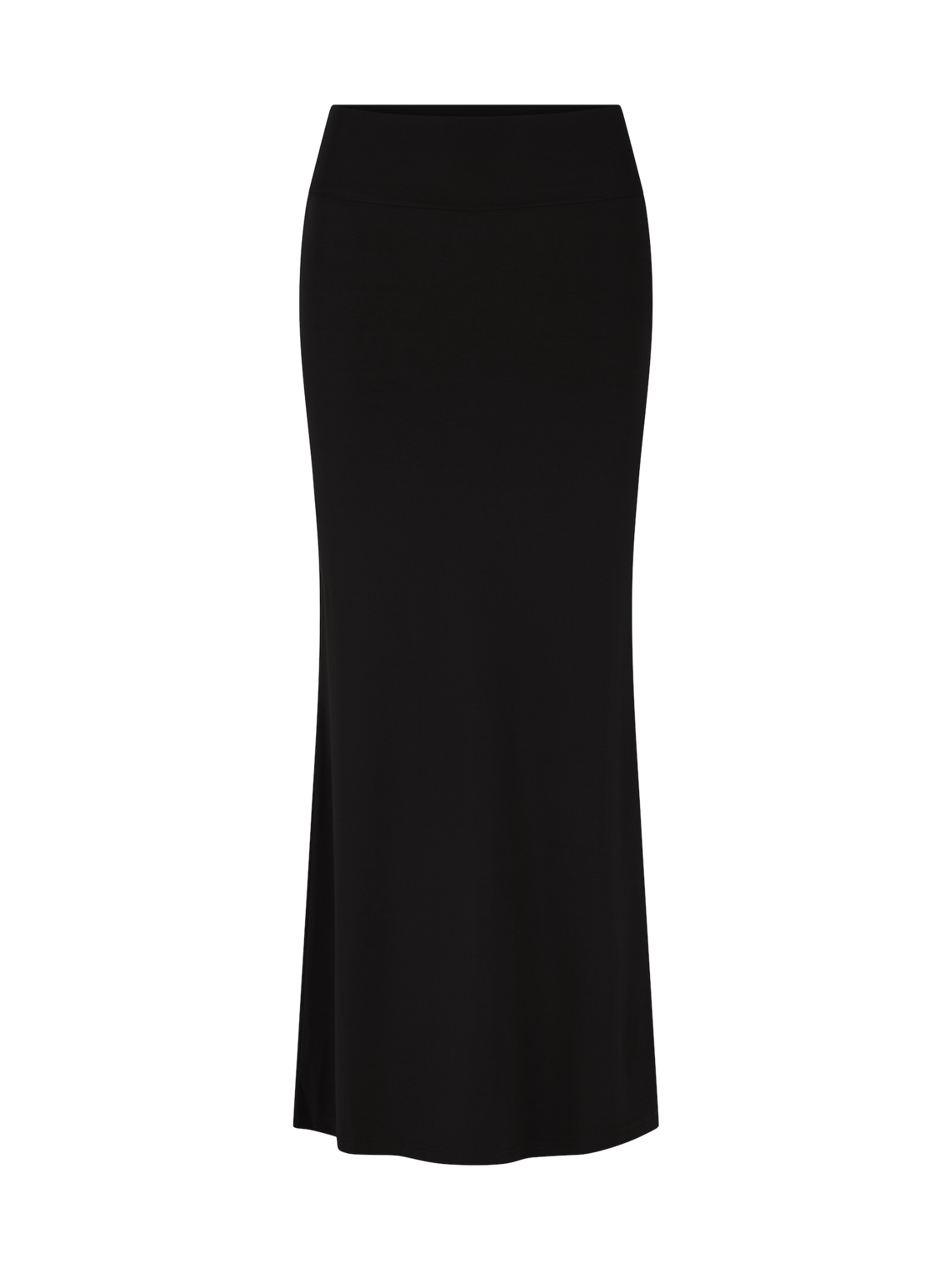 Black bamboo maxi tube pencil skirt, bamboo womens clothing