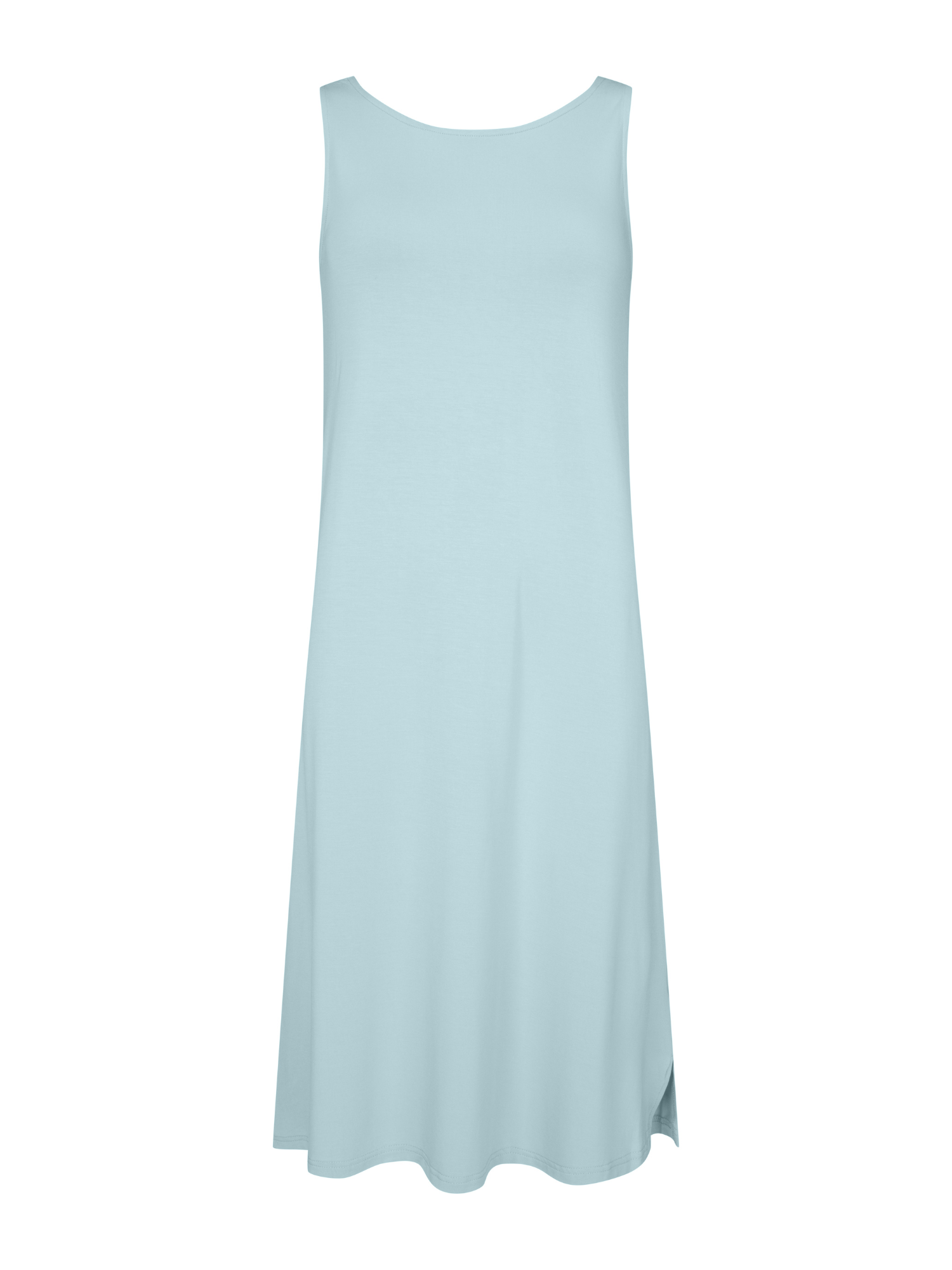 Bamboo A-Line Singlet Dress - Topaz