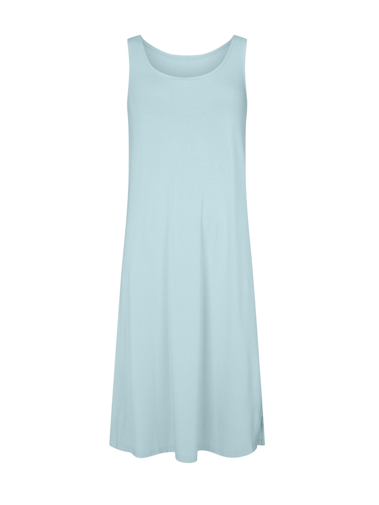 Bamboo A-Line Singlet Dress - Topaz