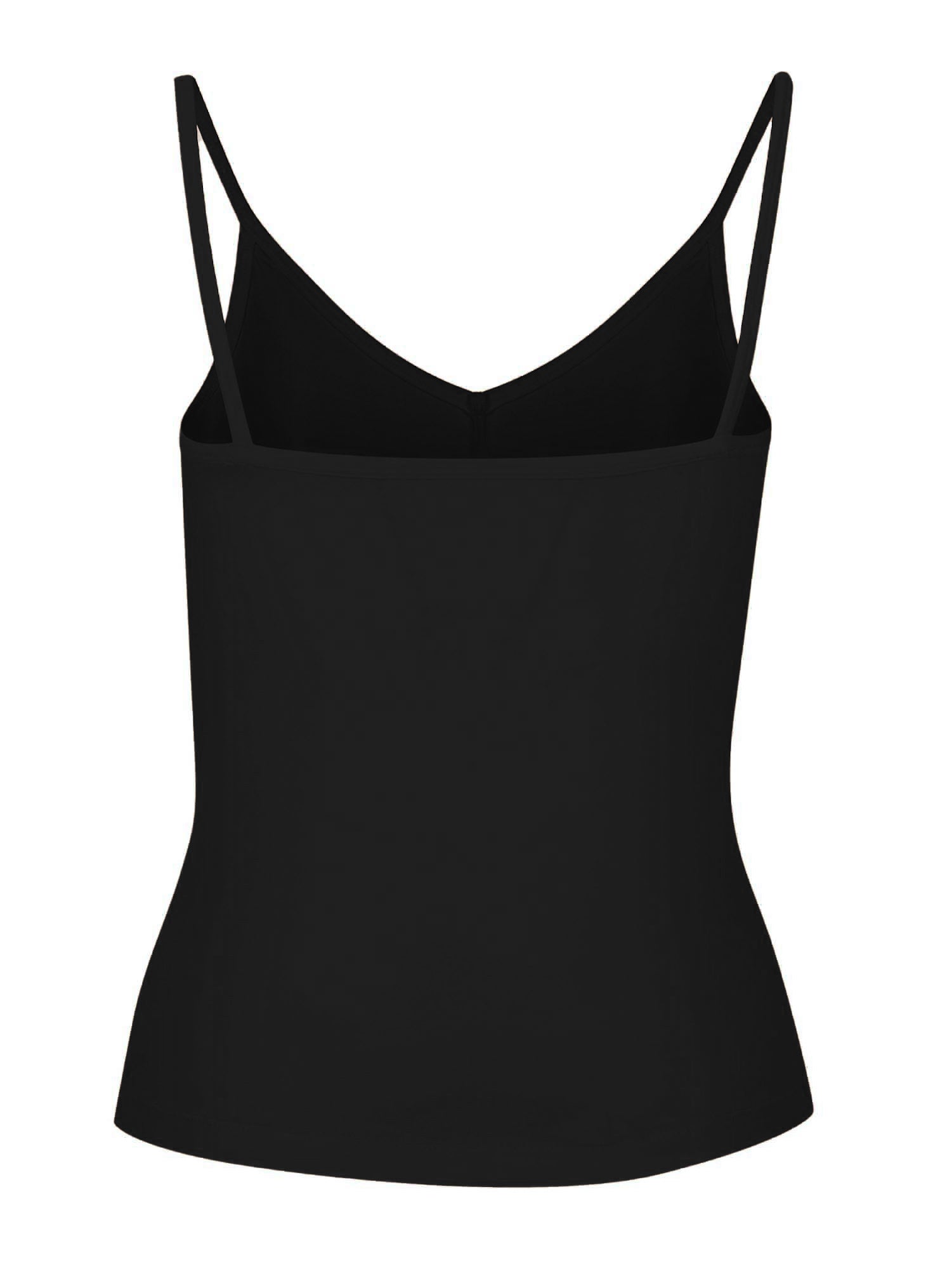 Bamboo Layering Singlet - Black