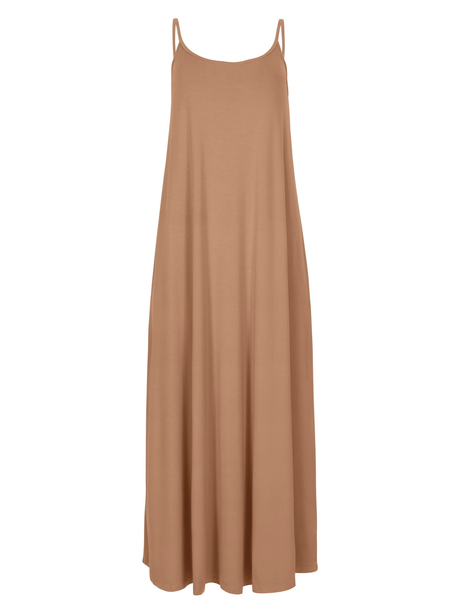 Bamboo Swing Maxi Dress - Toffee