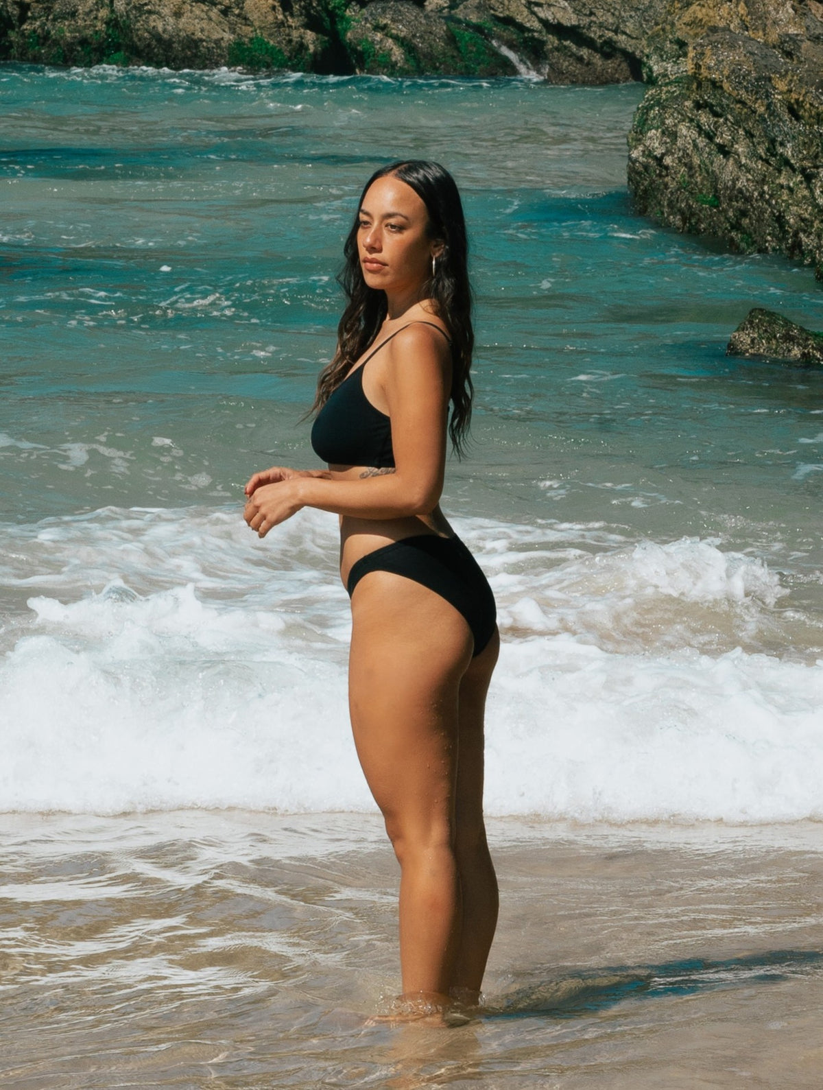 Bamboo Classic Bikini Brief - Black