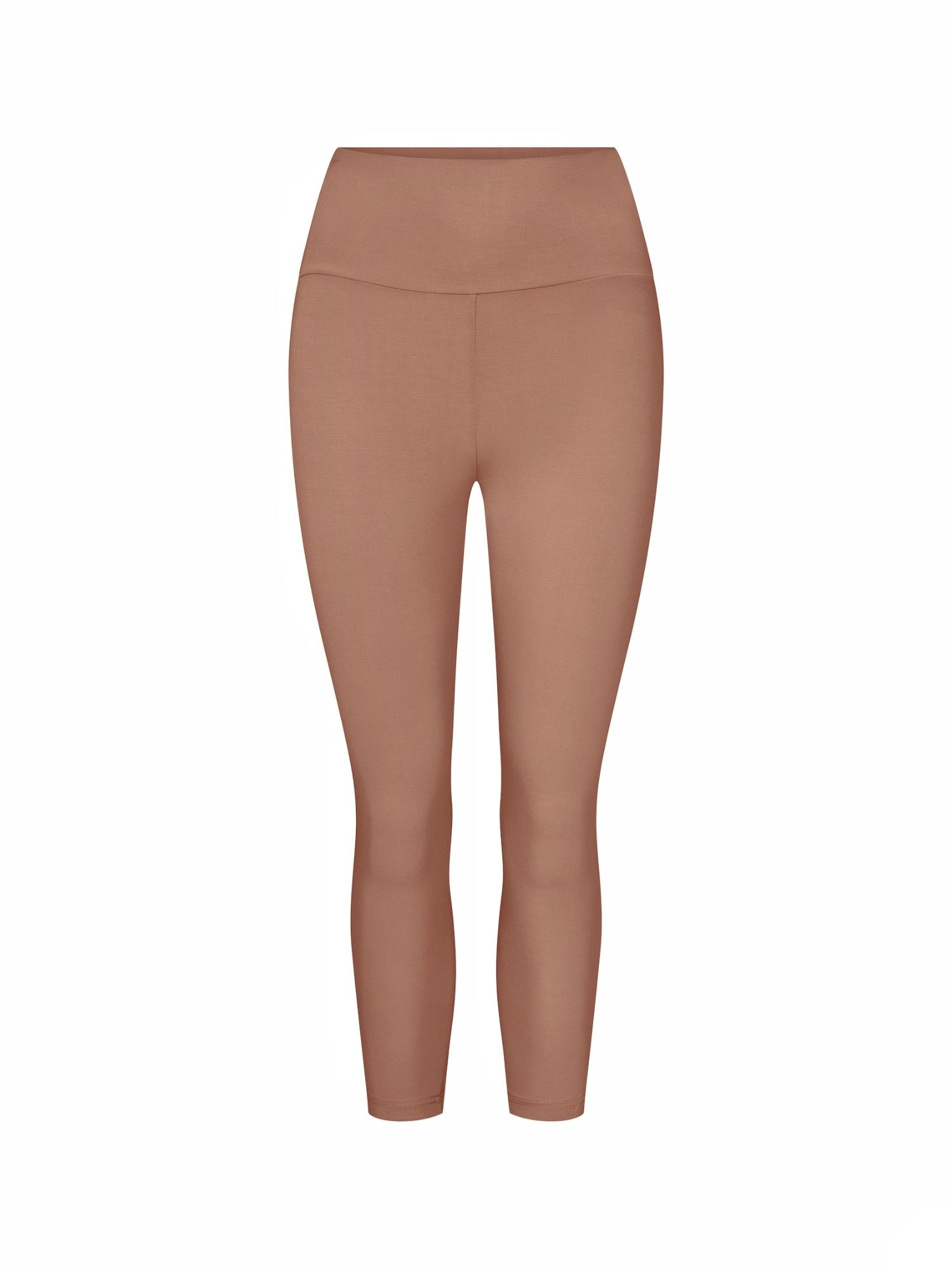 Bamboo 3/4 Legging- Toffee