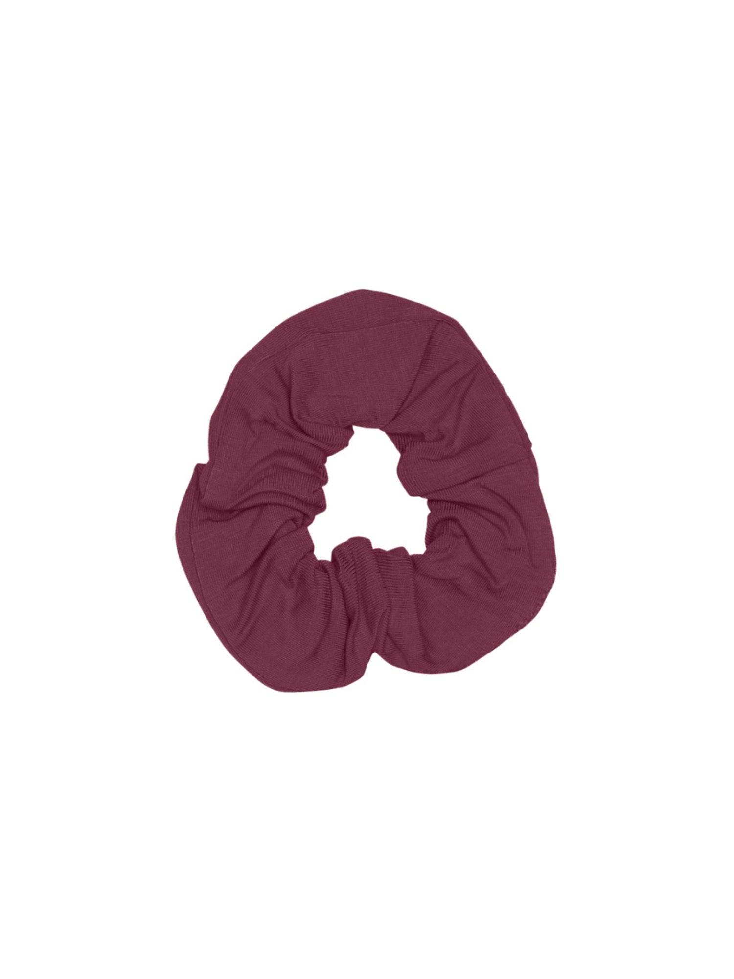 Bamboo Scrunchie - Aubergine