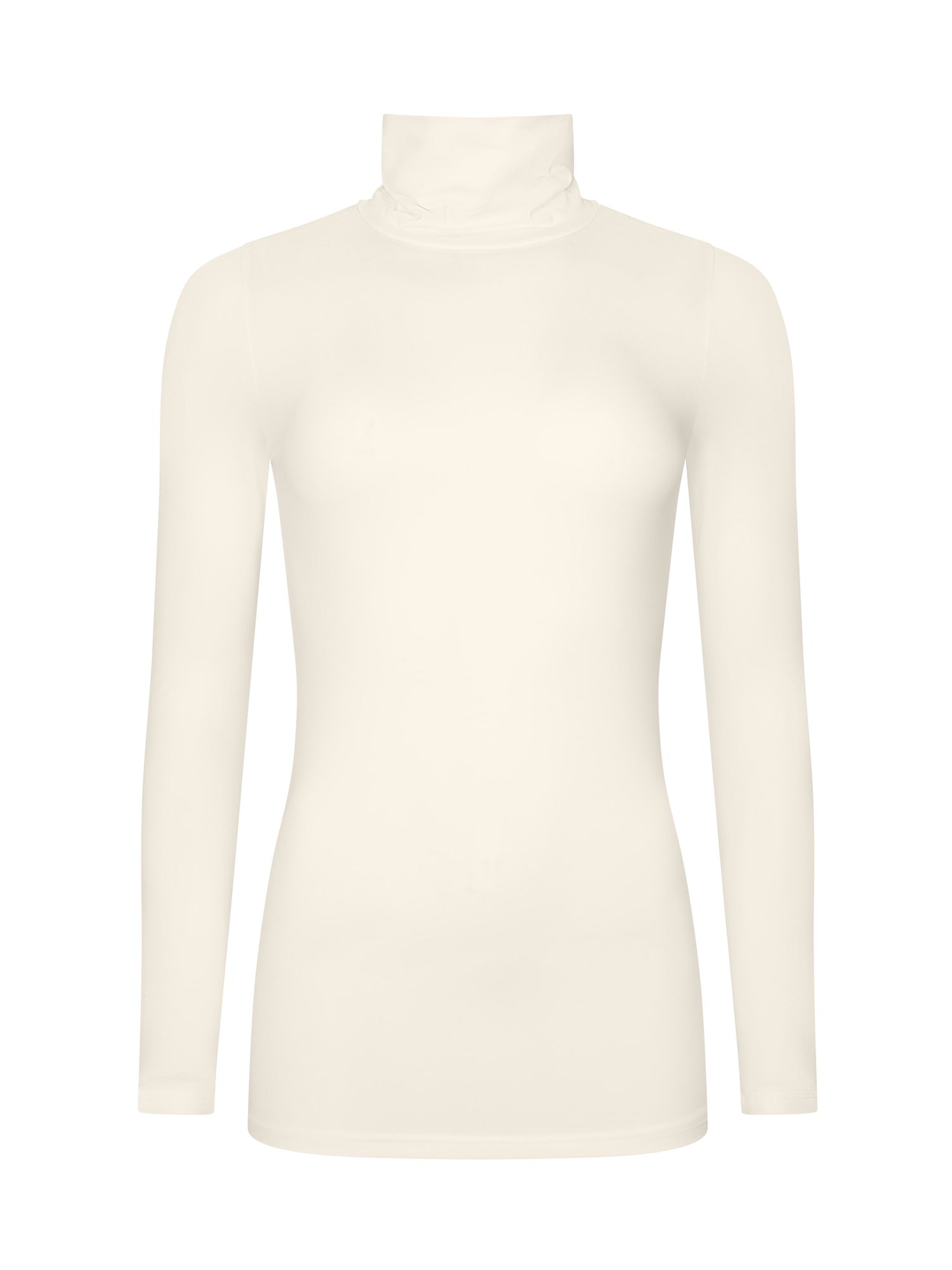 Bamboo Skivvy Turtleneck - Cream