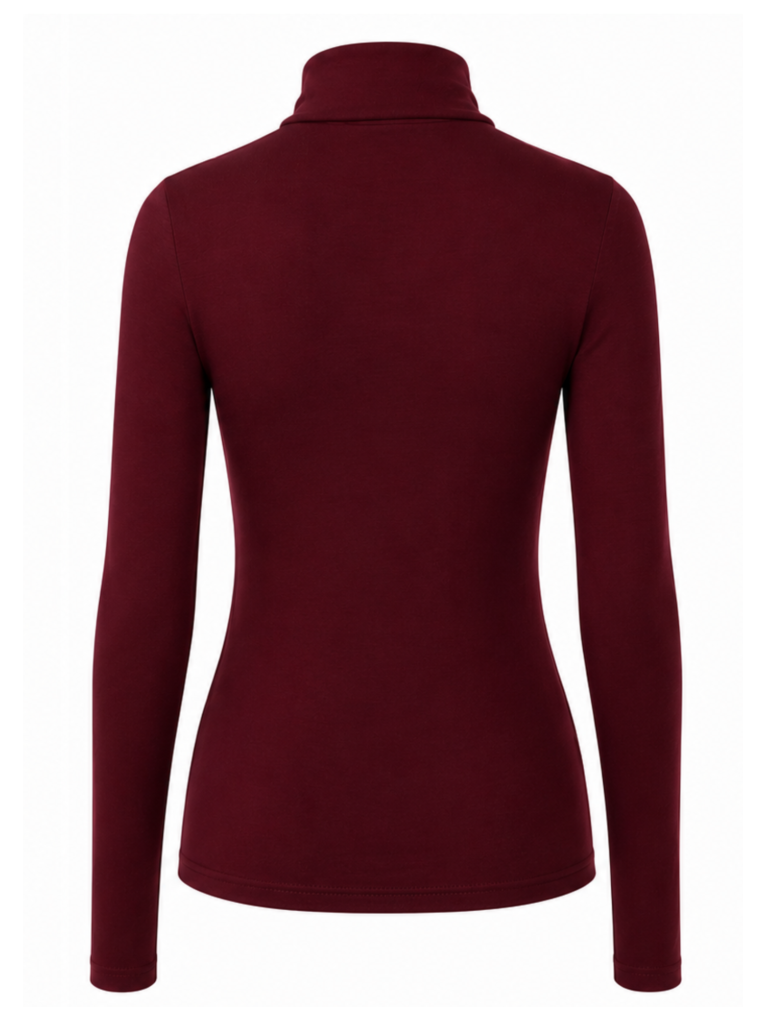 Bamboo Skivvy Turtleneck - Mulberry