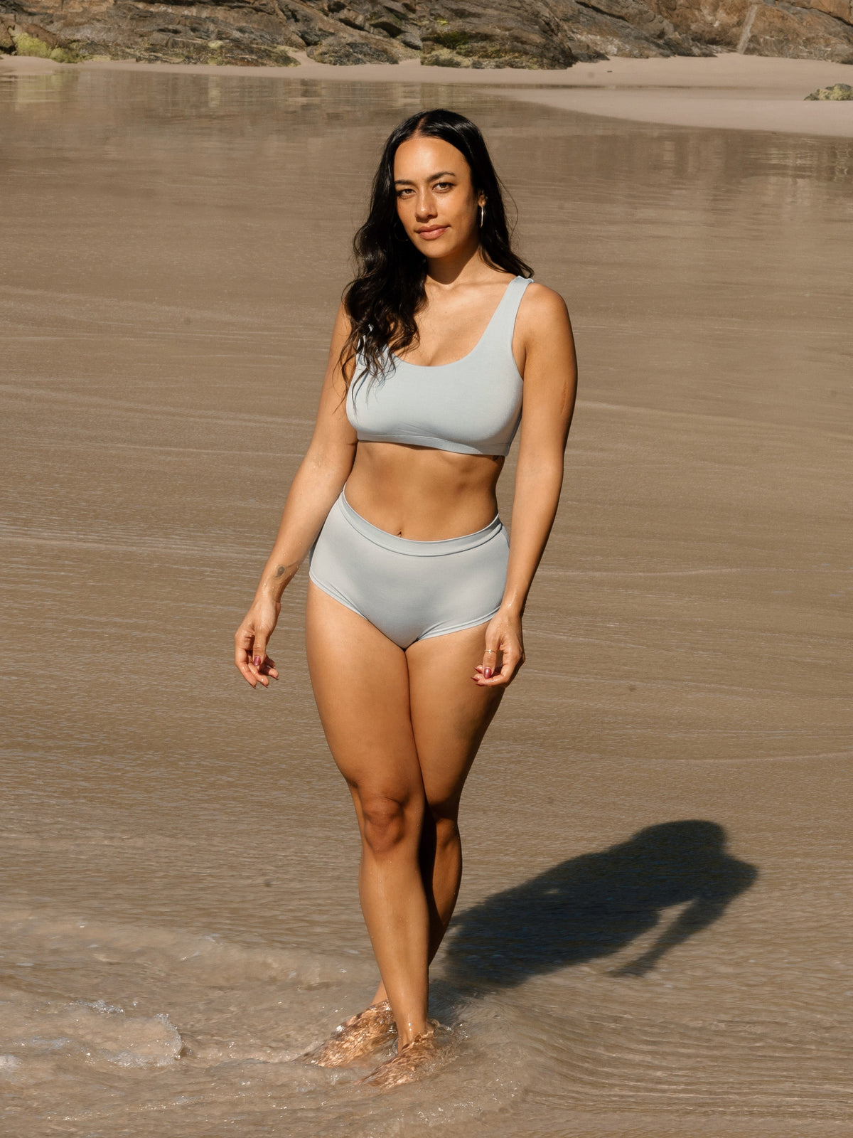 Bamboo Reversible Bra - Topaz