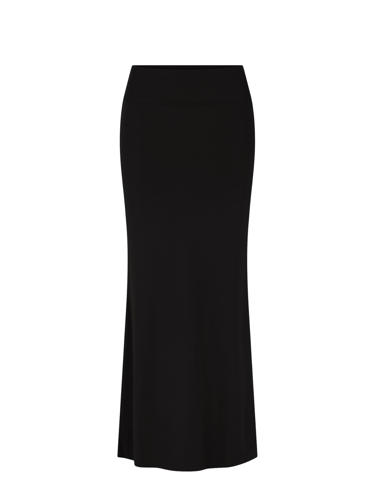 Black bamboo maxi tube pencil skirt, bamboo womens clothing