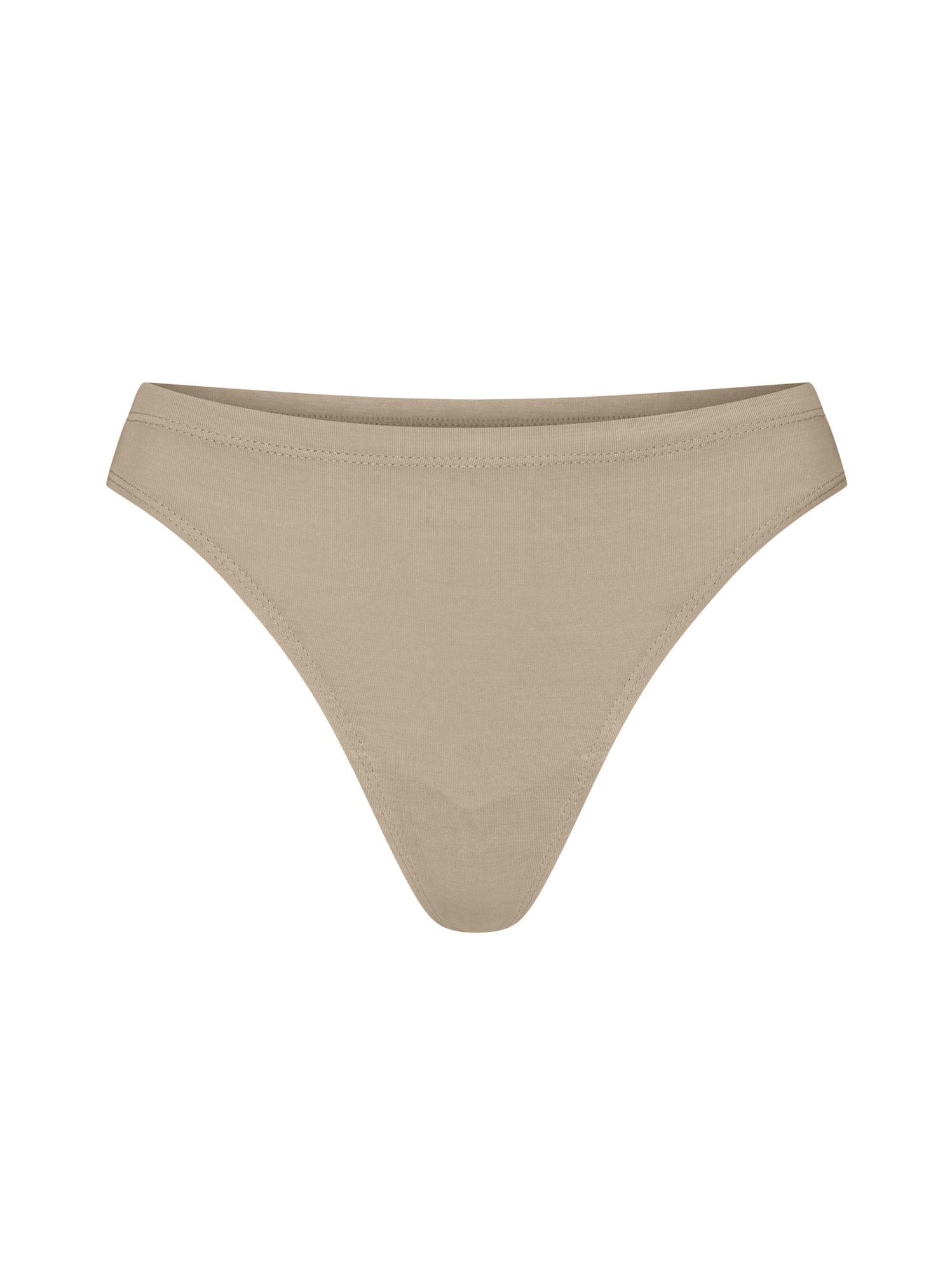 caramel hip g-string, mid waist, thong back, fuller coverage g-string, women's bamboo underwear