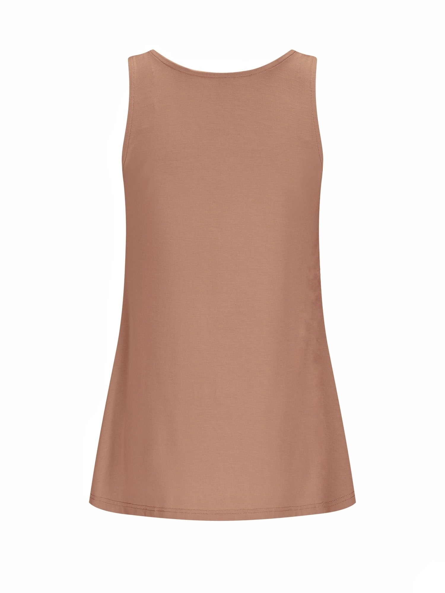 Bamboo A-Line Singlet - Toffee