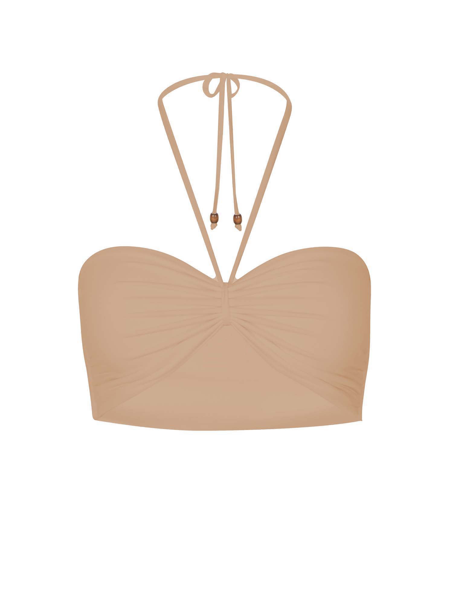Bamboo Caramel Boob Tube Bra 