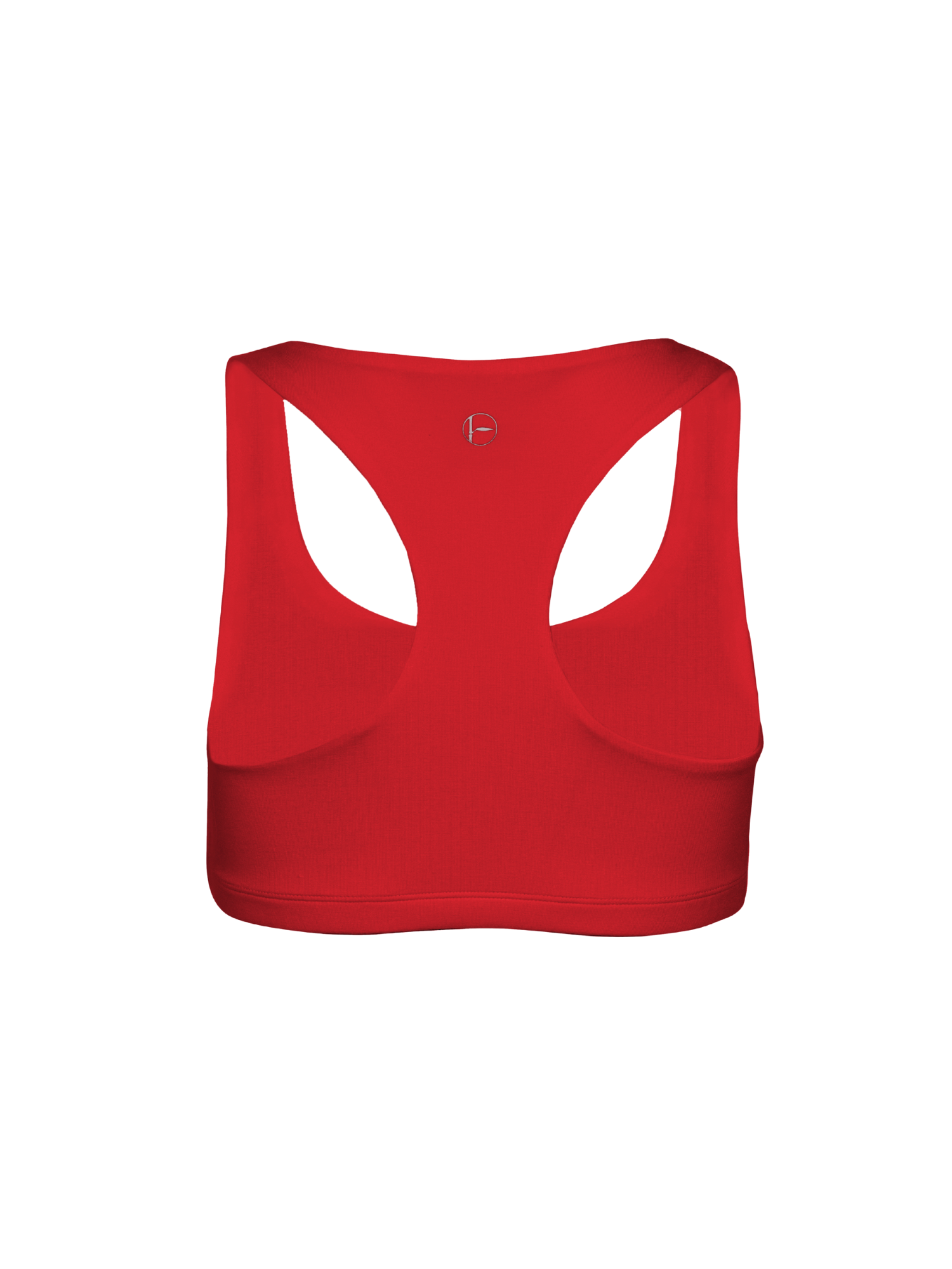 Bamboo Racer Back Bra - Chili Pepper