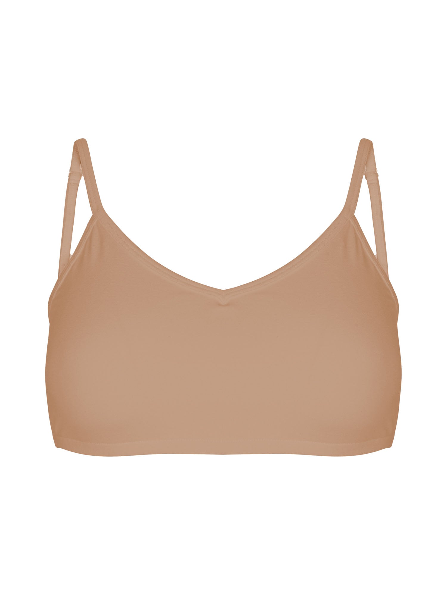 Bamboo Yoga Top Caramel