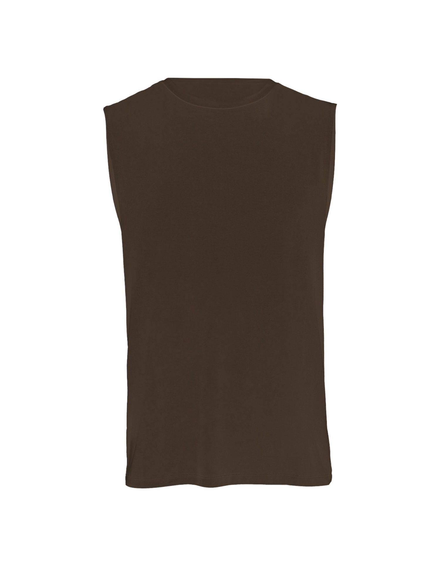 Bamboo Men's Tank Singlet - Cocoa