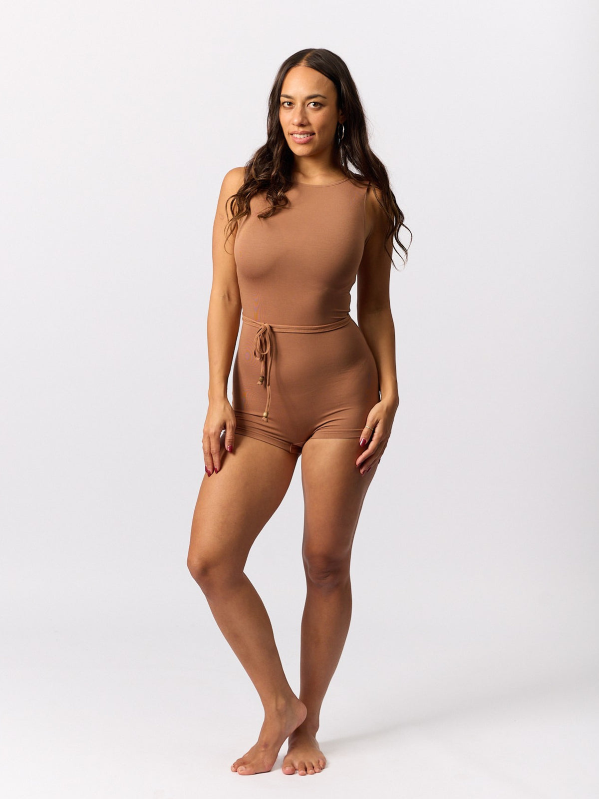 Bamboo Bodysuit - Toffee