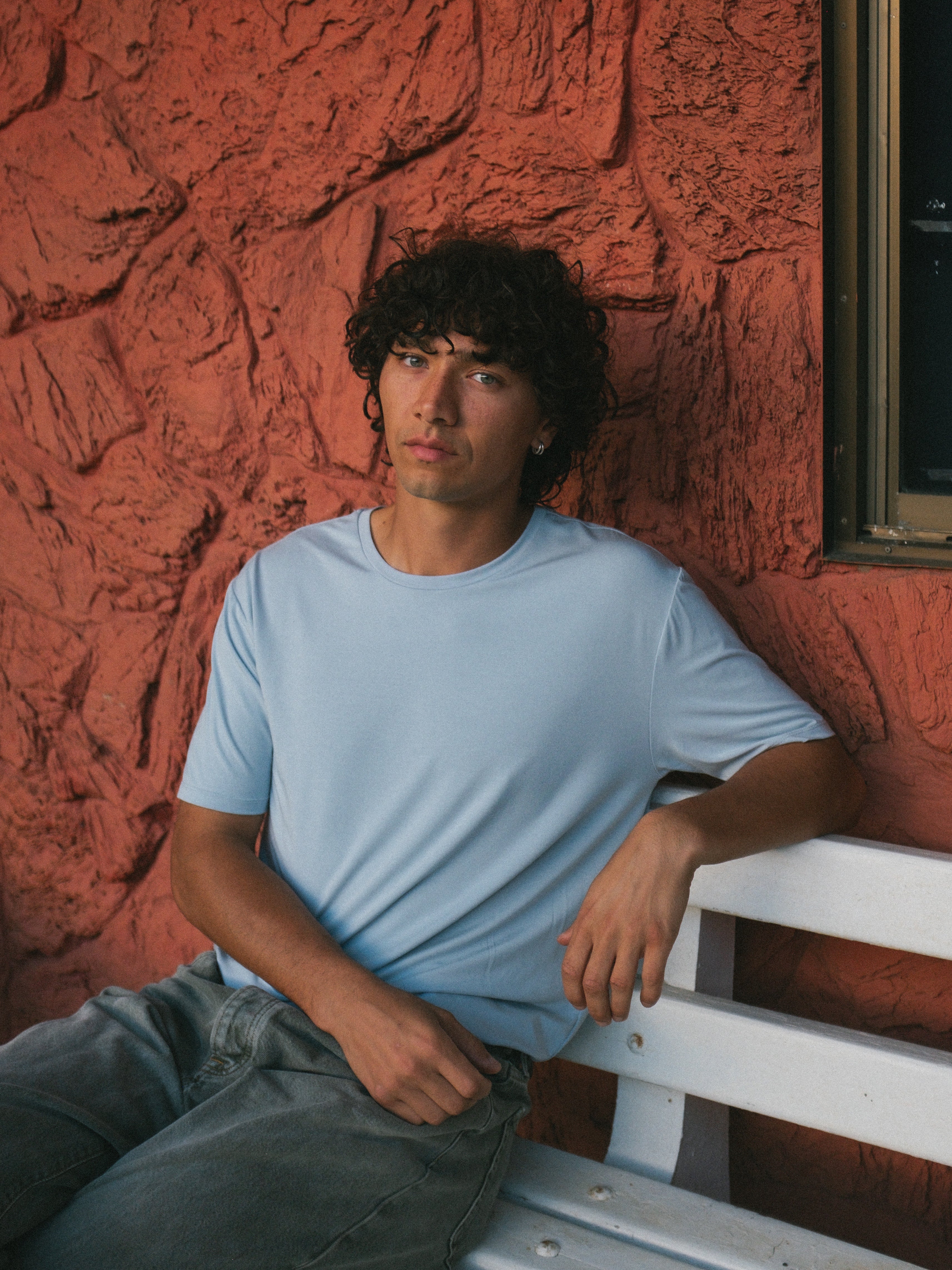 Bamboo Men's T-Shirt - Topaz