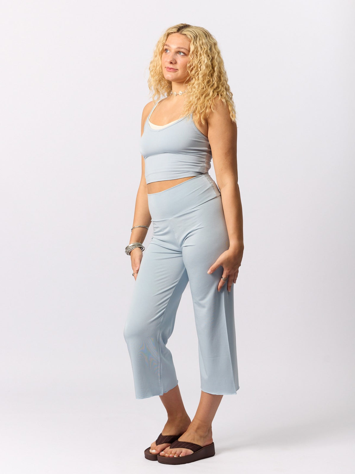 Bamboo Resort Pant - Topaz