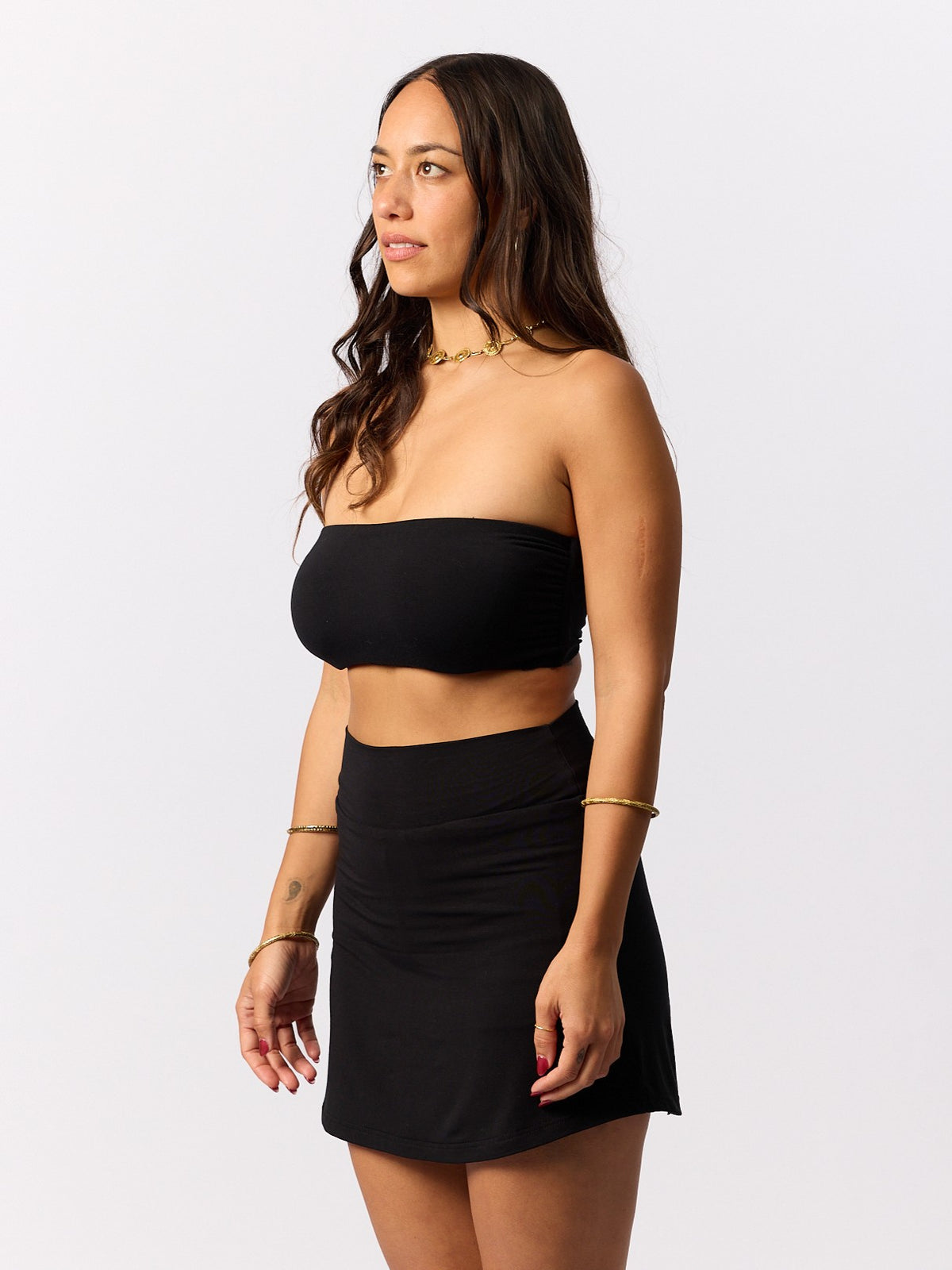 Bamboo Skort - Black