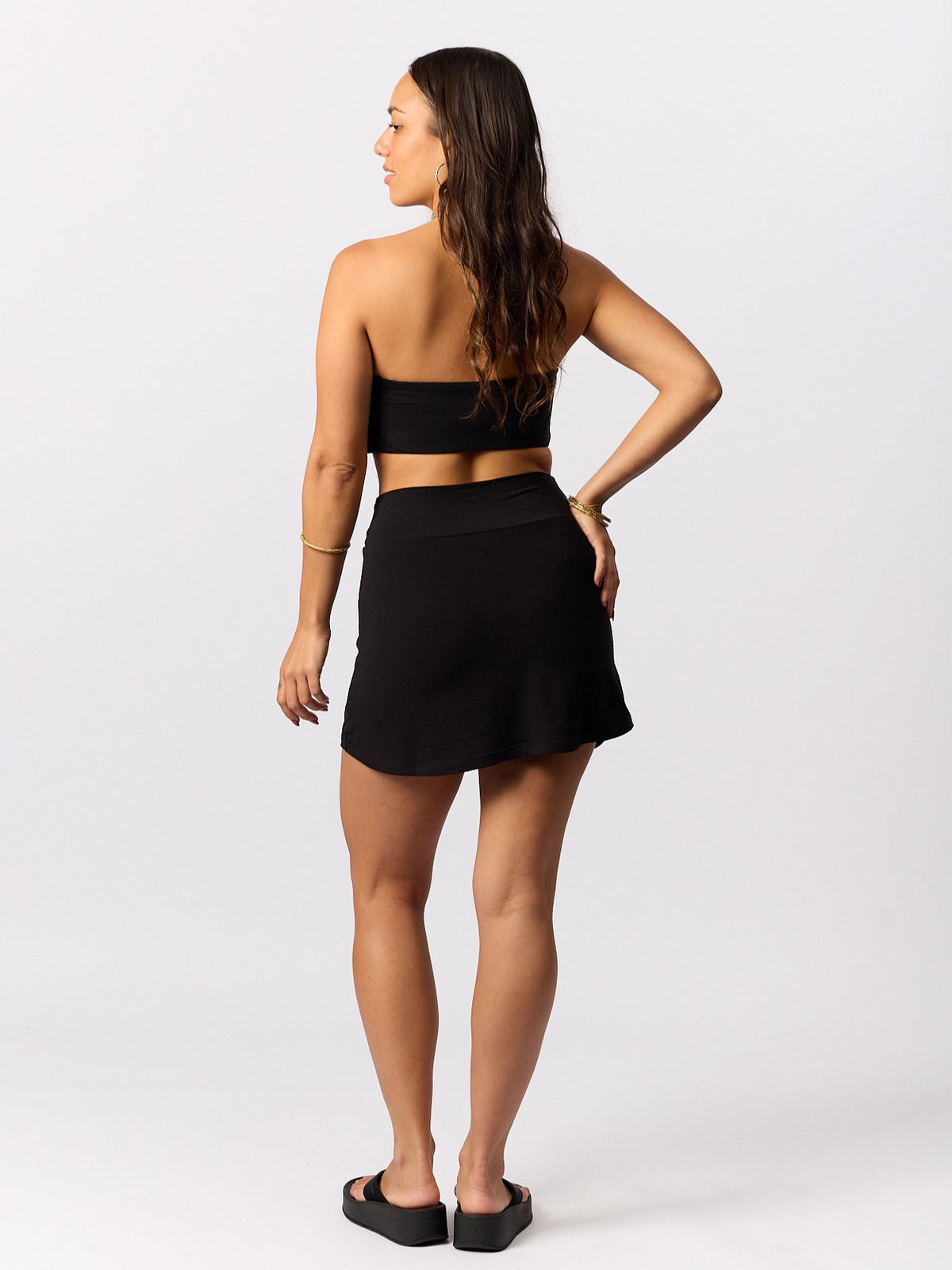 Bamboo Skort - Black