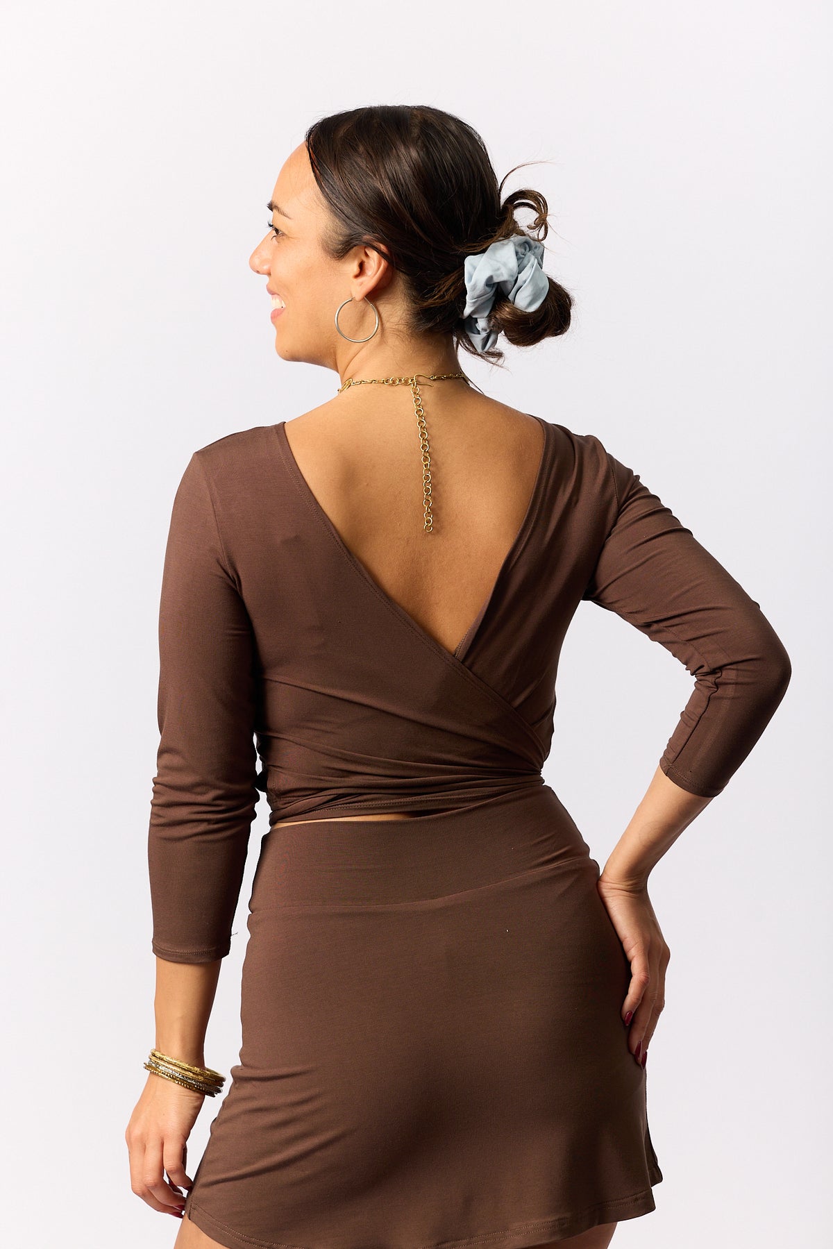 Bamboo Ballet Wrap - Cocoa