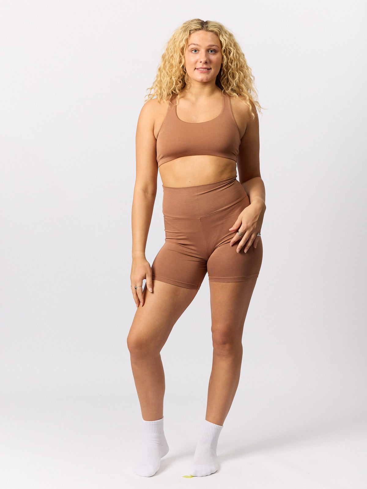 Bamboo Sporty Short - Toffee