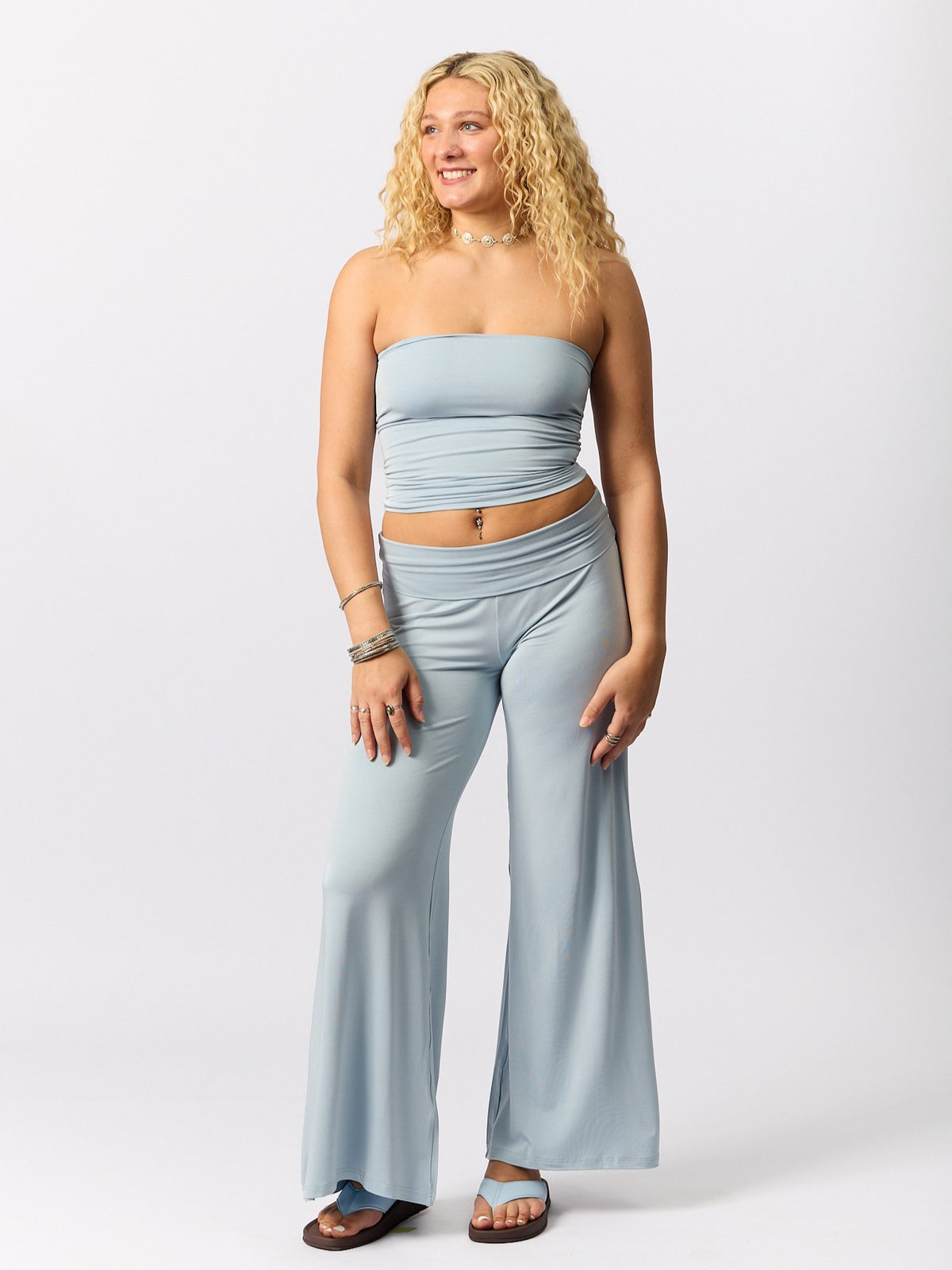 Bamboo Tube Top / Skirt - Topaz
