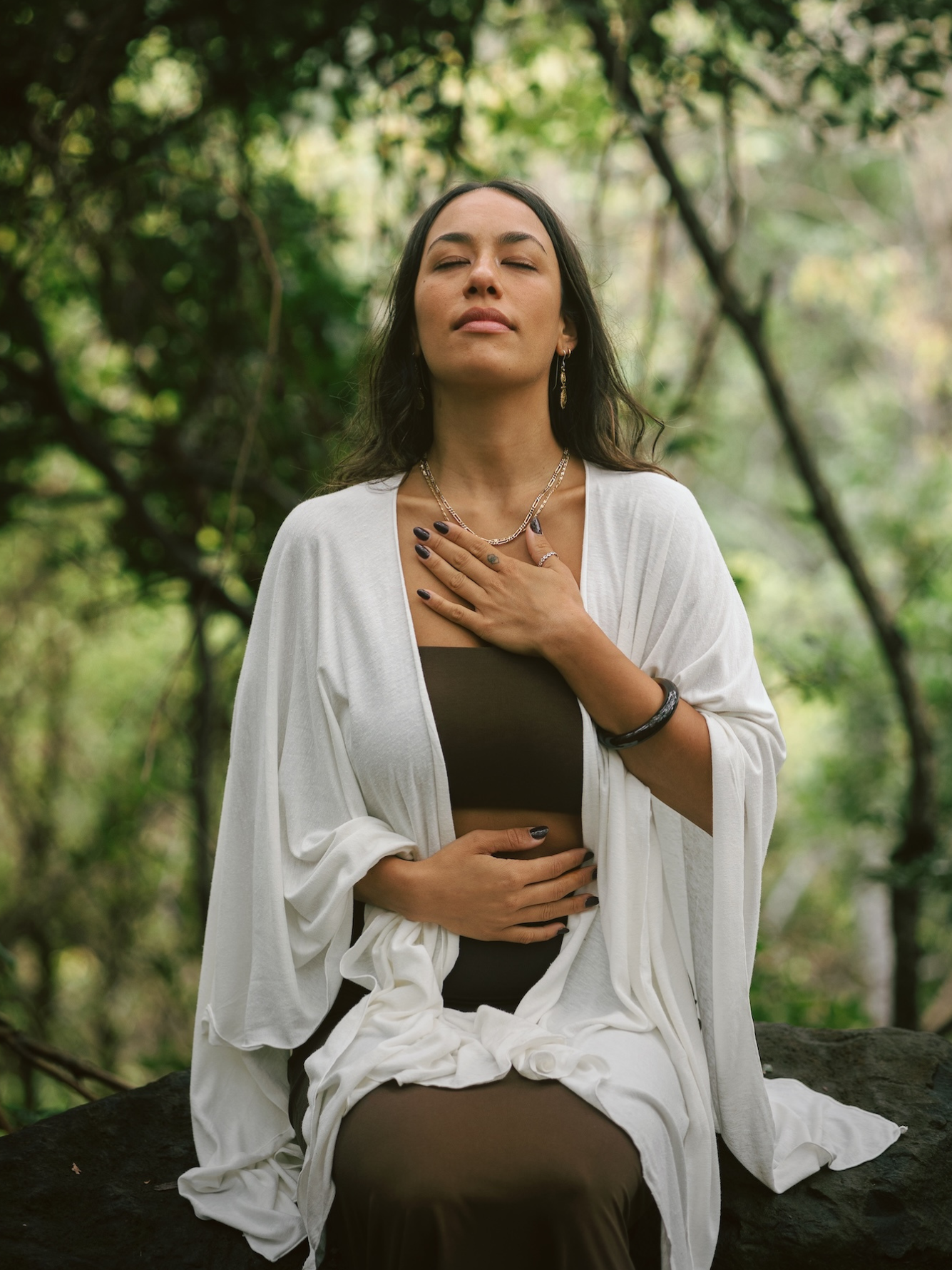 Hemp / Bamboo Nourishing Wrap - Cream