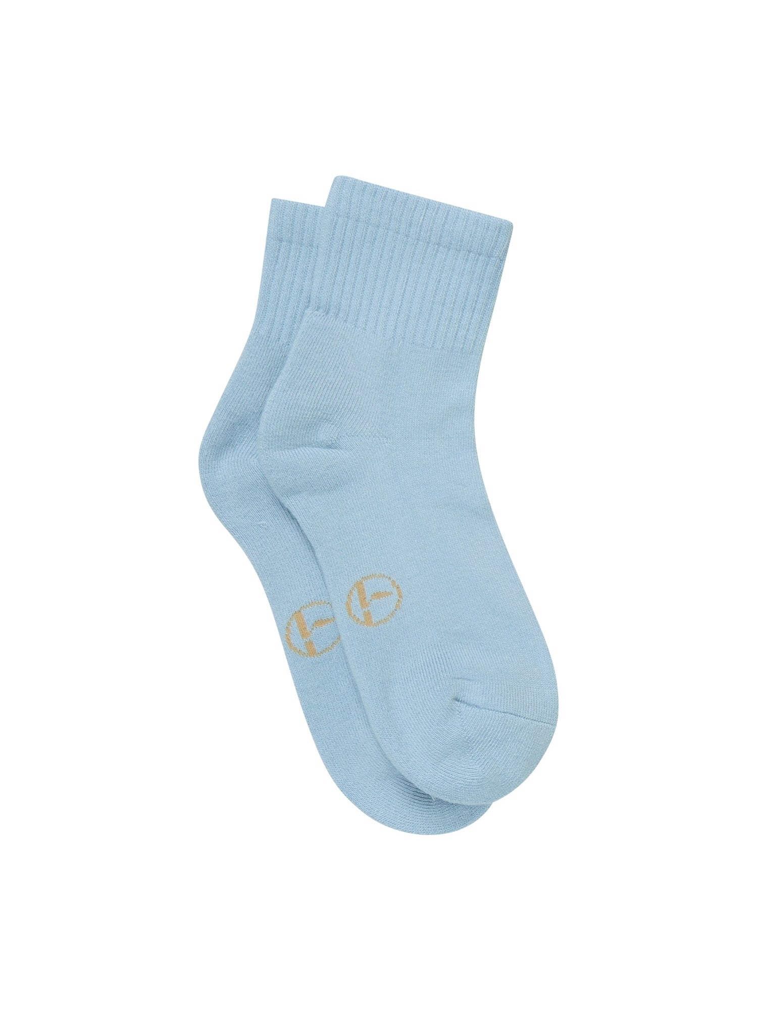 Bamboo Crew Socks - Topaz