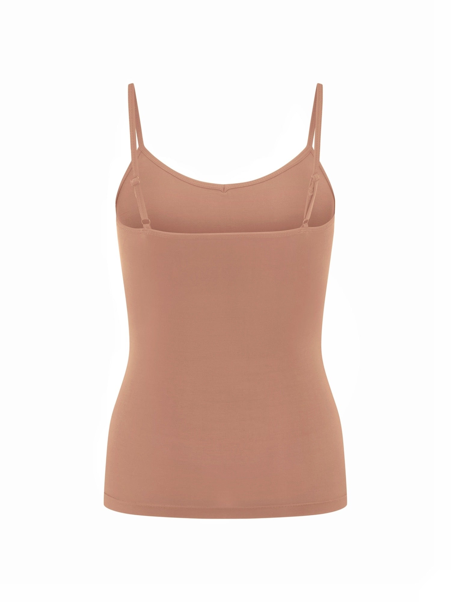 Bamboo Body Singlet - Toffee