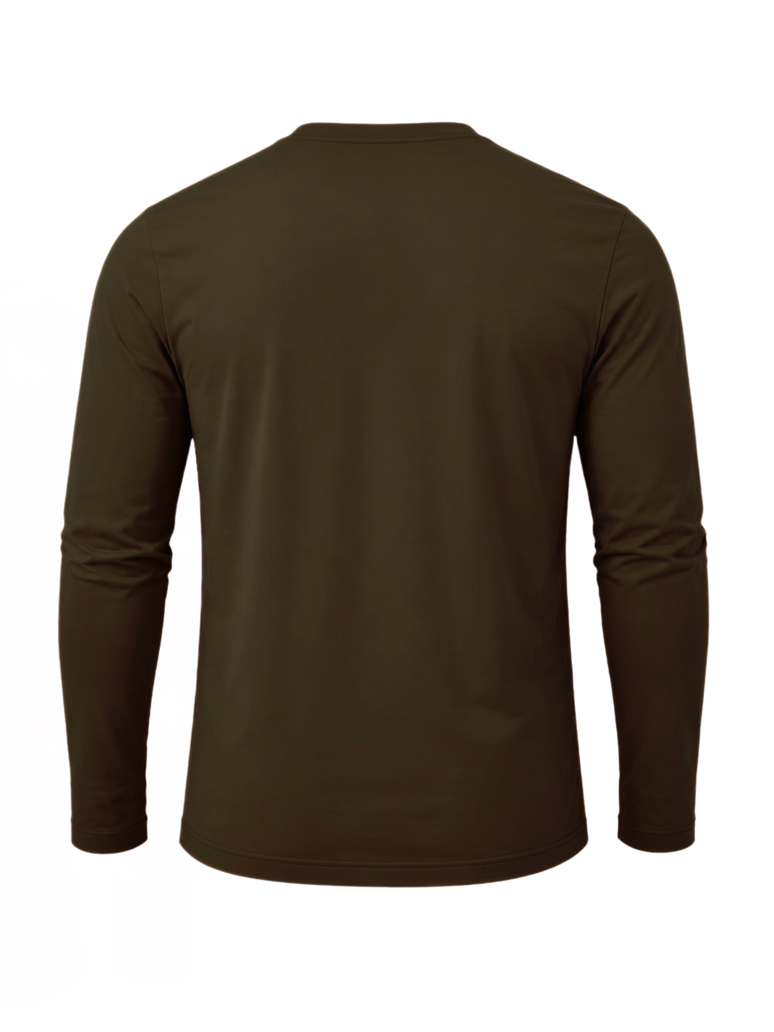 Bamboo Men's Long Sleeve T-Shirt - Cocoa