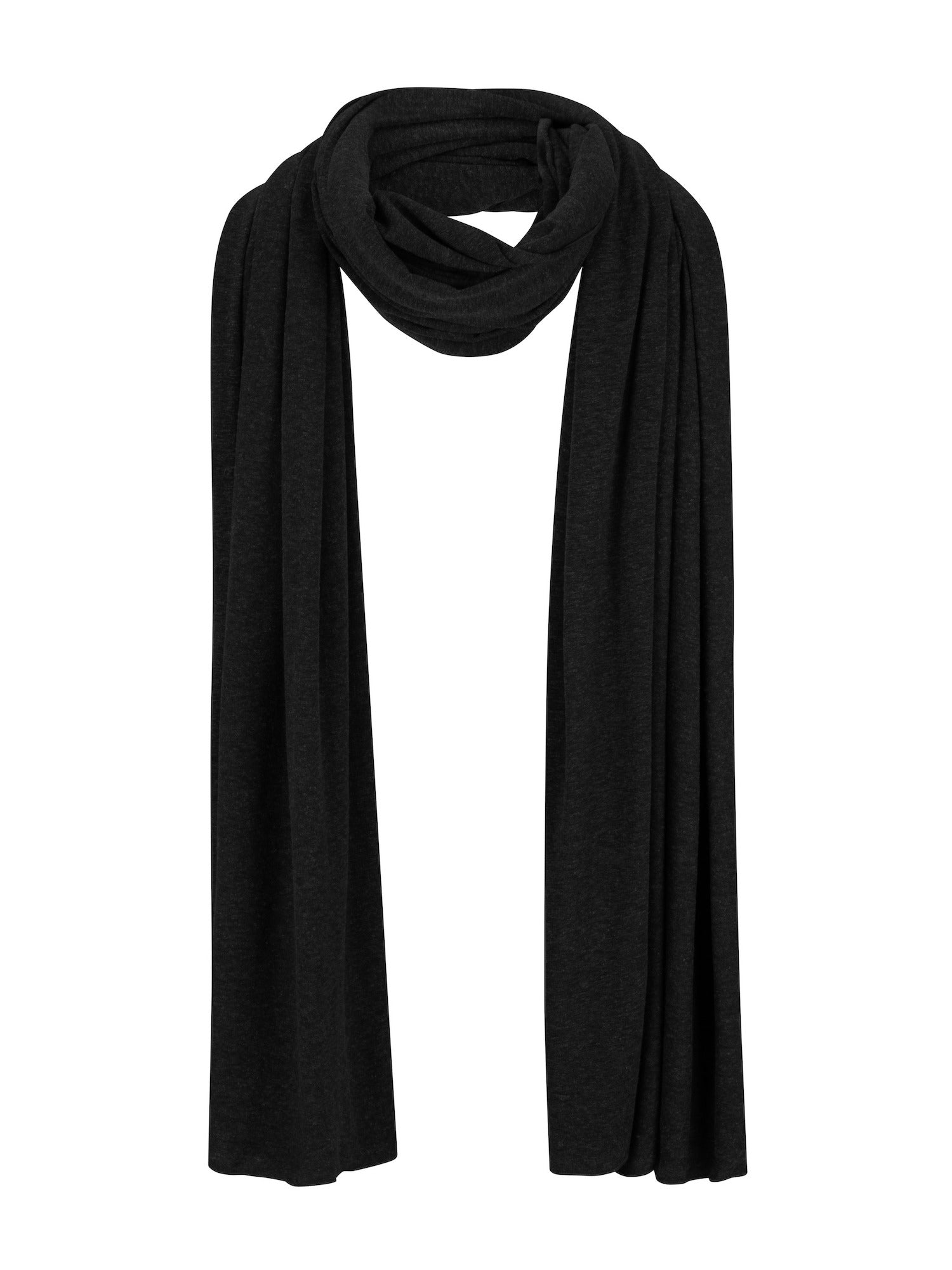 Hemp / Bamboo Scarf Large - Black