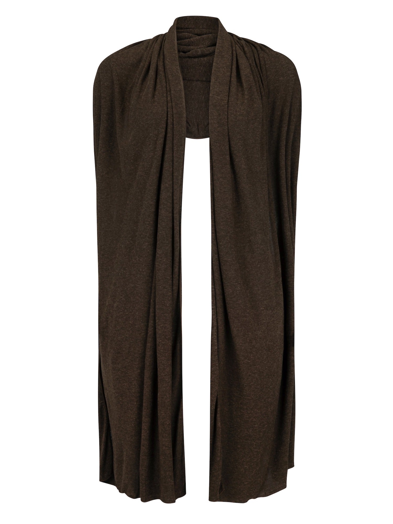 Hemp / Bamboo Scarf Large - Cocoa