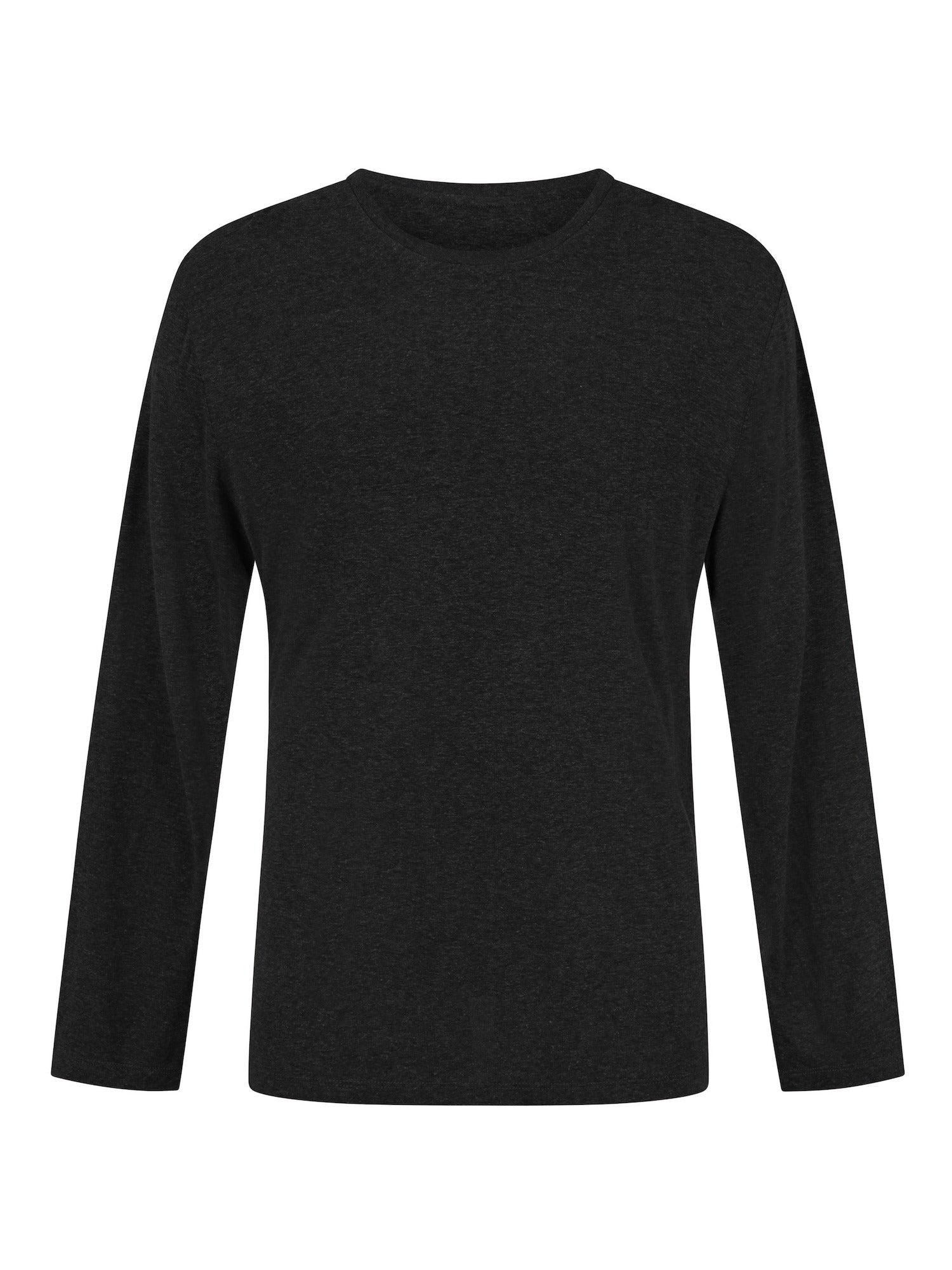 Hemp / Bamboo Men's Long Sleeve T-Shirt - Black