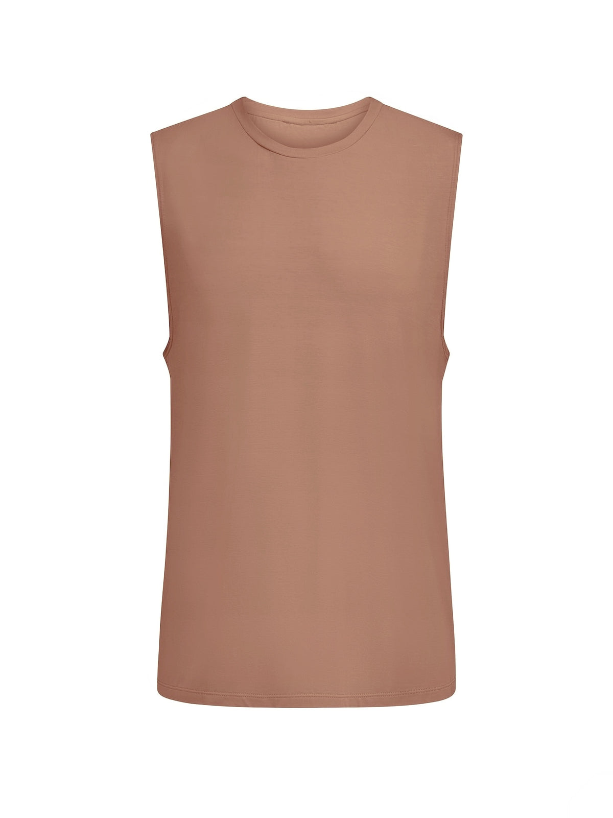 Bamboo Men's Tank Singlet - Toffee