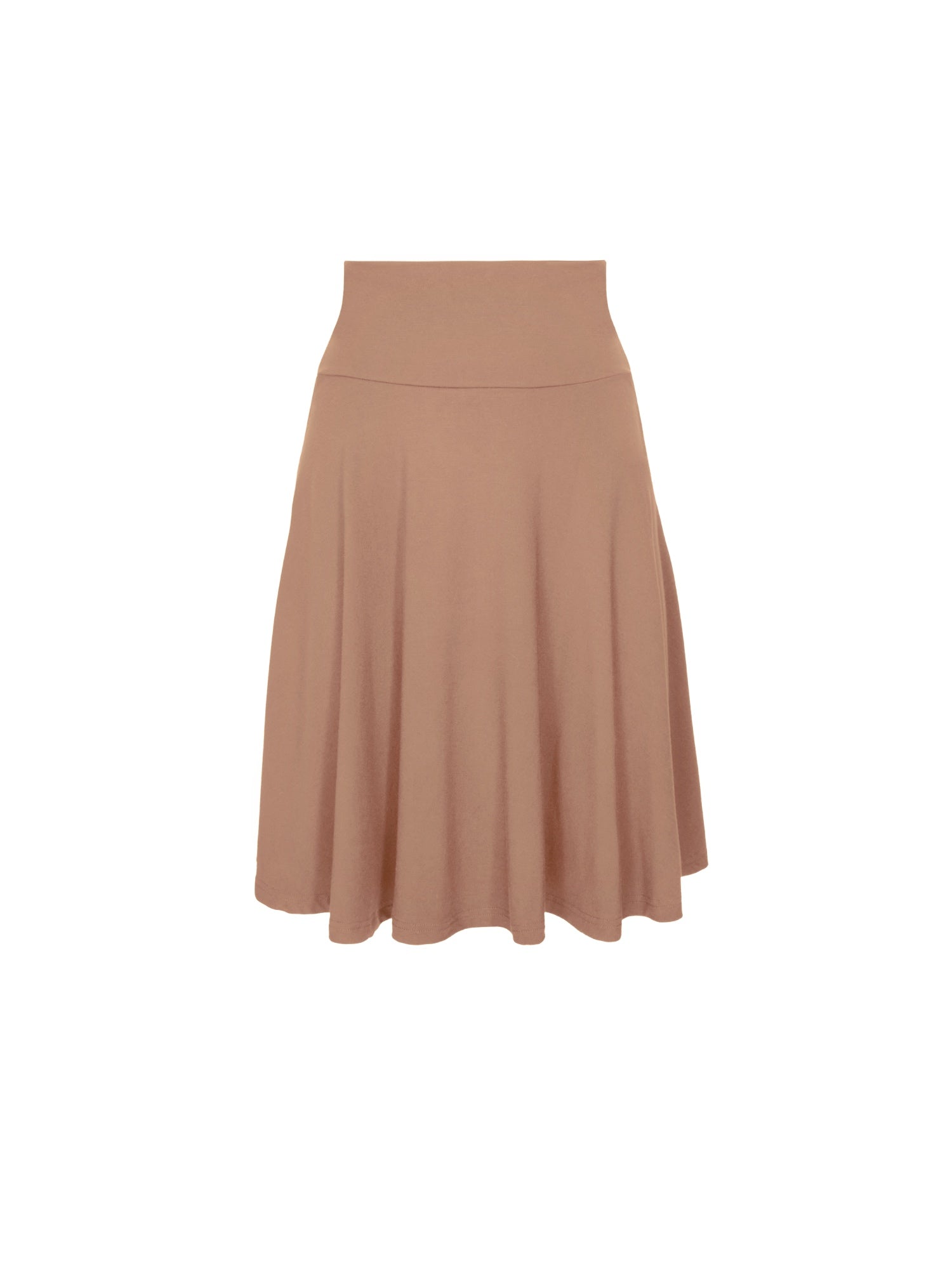 Bamboo Swishy Skirt Mini - Toffee