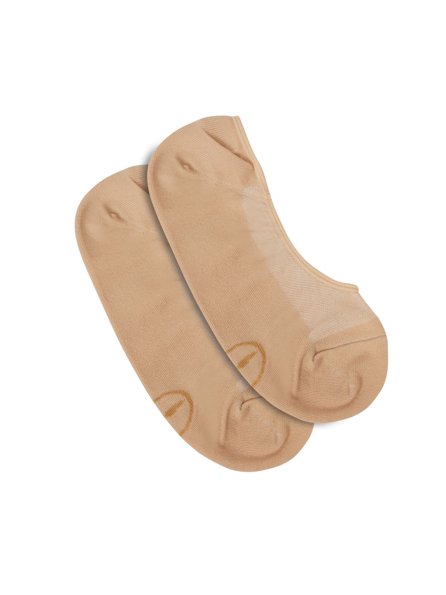 nude low rise sock,  invisible 'no sock' look for under shoes with ribbed arch support, bamboo sport sock