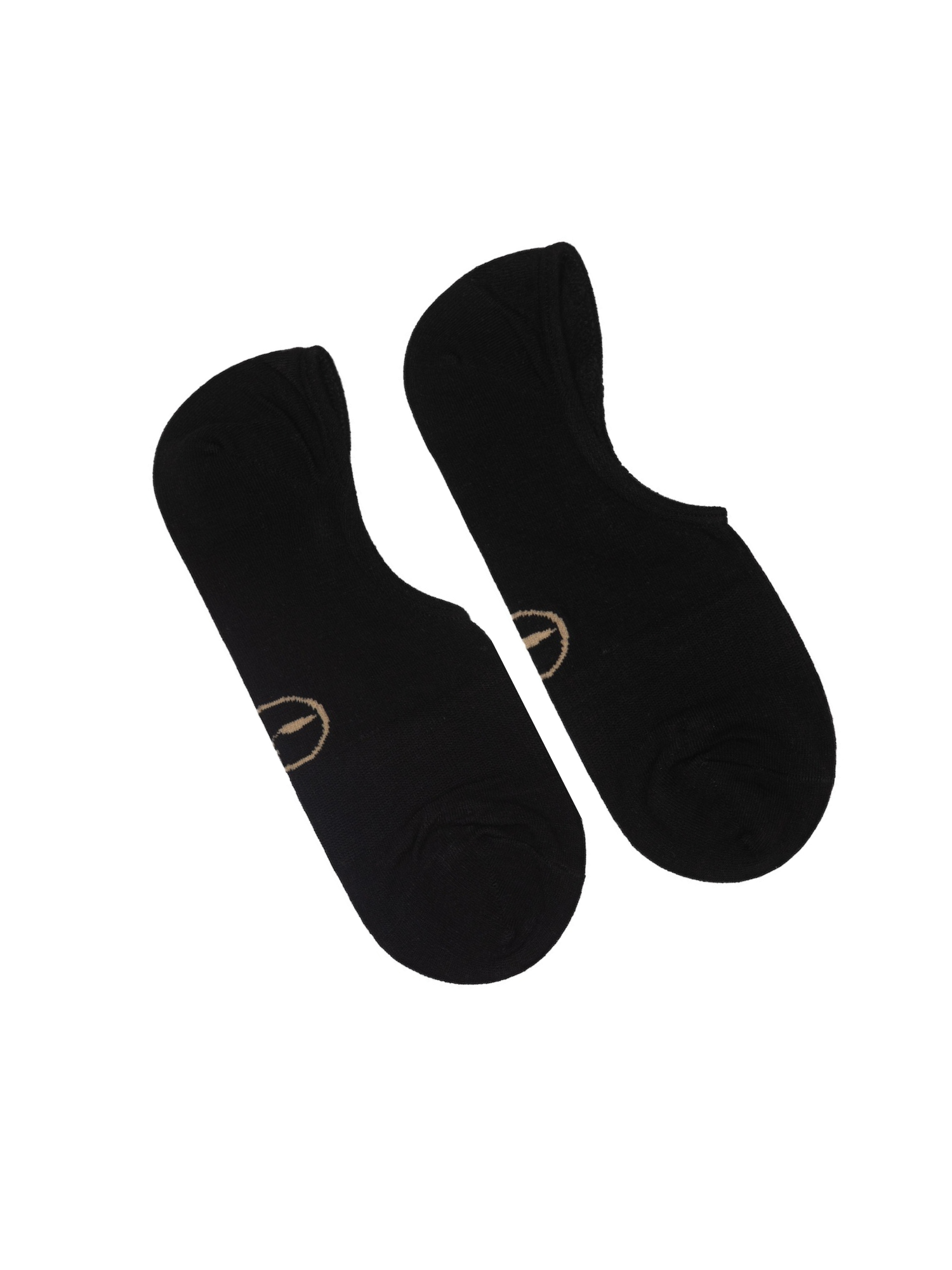 Bamboo Invisi Trainer Sock - Black