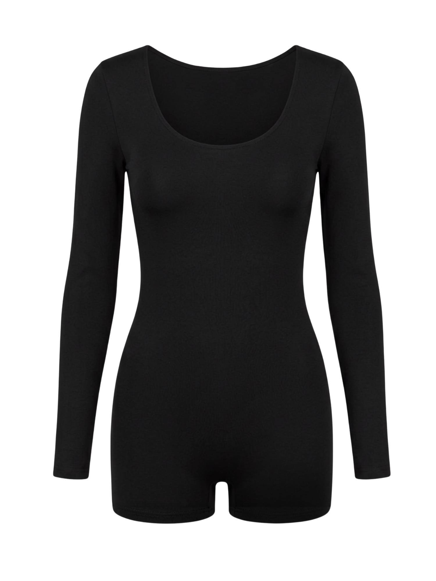 Bamboo Long Sleeve Bodysuit - Black