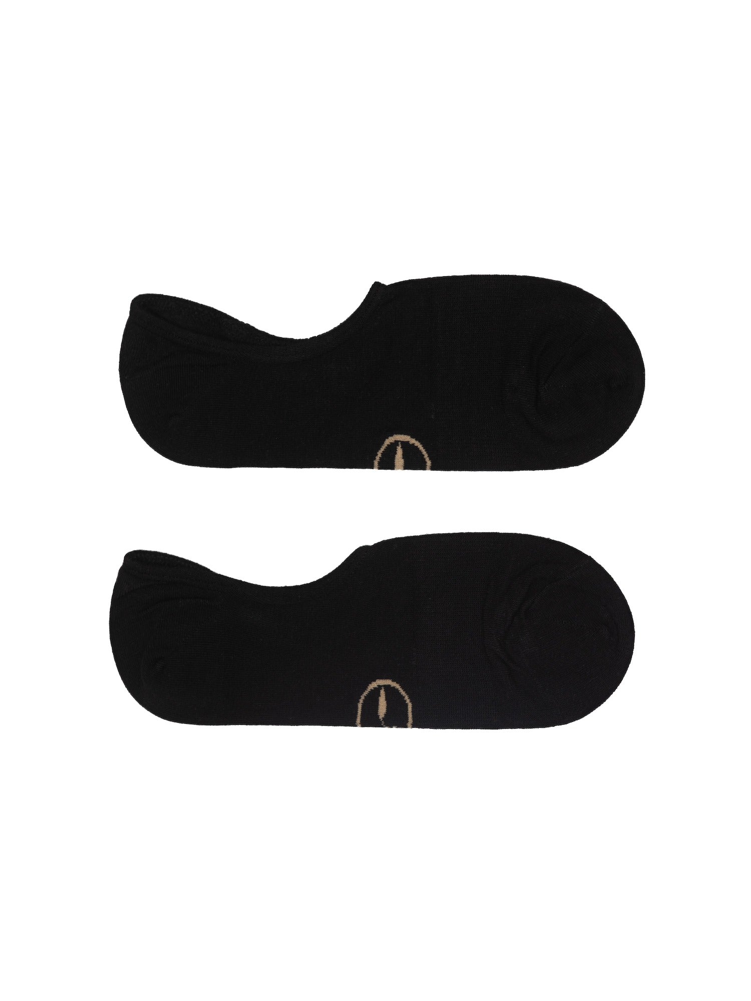 Bamboo Invisi Trainer Sock - Black