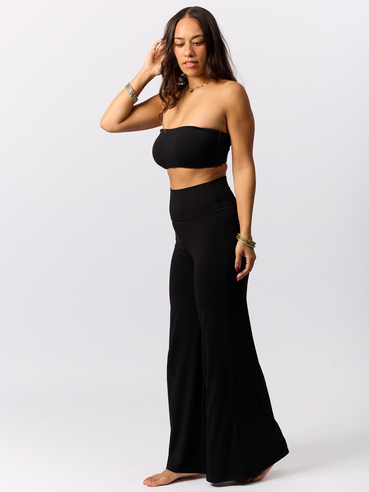 Bamboo Boob Tube - Black